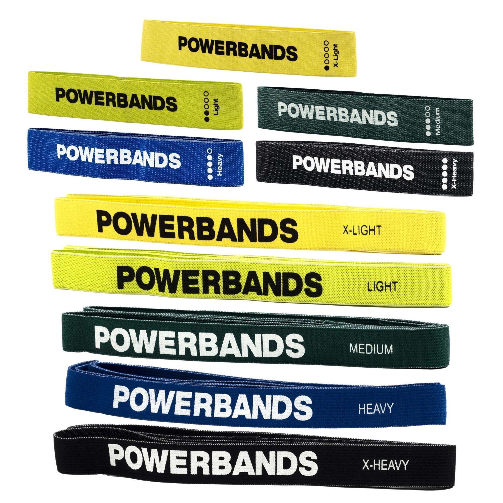 Fabric 1M & 30cm Power Band Complete Set - POWERBANDS®